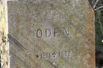 Oden's grave