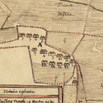 Dorf Hov 1638