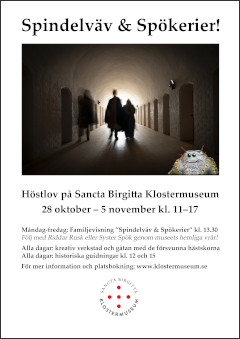 Höstlov på Sancta Birgitta Klostermuseum