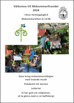 Midsommarfest i Hov