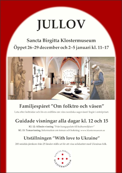 Sancta Birgitta Klostermuseum: Jullov 2024