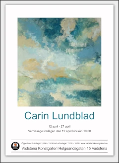 Vadstena Konstgalleri: Carin Lundblad 2025 (12/4-27/4)