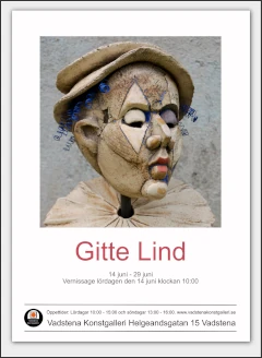 Vadstena Konstgalleri: Gitte Lind 2025 (14/6-29/6)