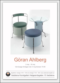 Vadstena Konstgalleri: Göran Ahlberg 2025 (3/5-18/5)