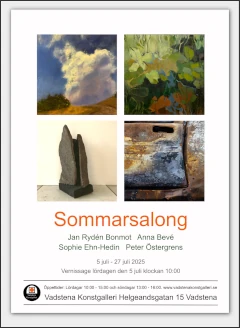 Vadstena Konstgalleri: Sommarsalong (5/7-27/7)