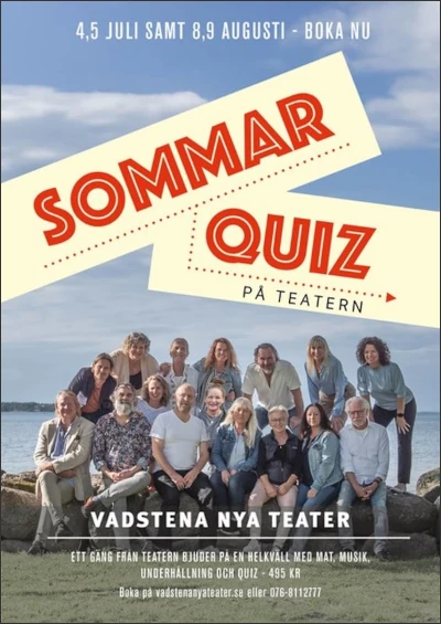 Vadstena Nya Teater - Sommarquiz på Teatern