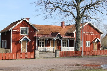 Dorfgemeinschaftshaus, Borghamn. Foto: Bernd Beckmann