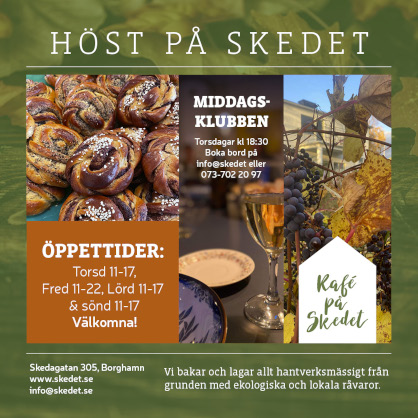 Kafé på Skedet