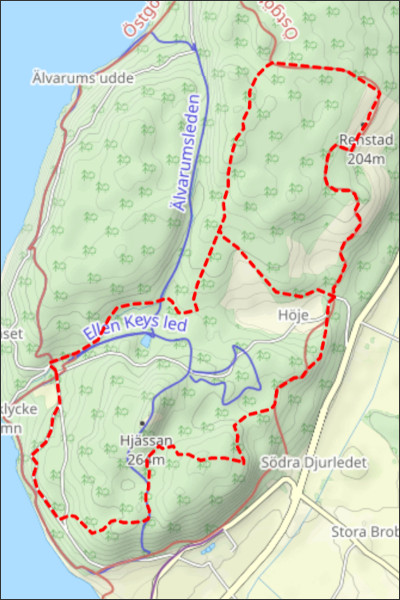 Ökopark Ombergs MTB-Wege: Radweg Süd