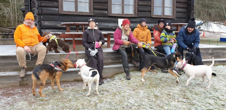 Ombergs hundpromenader. Foto: Bernd Beckmann