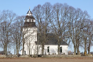 Kirche von Strå. Foto: Bernd Beckmann