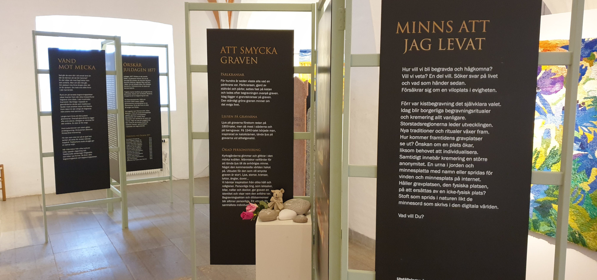 Sancta Birgitta Klostermuseum: Minns att jag levat (26/11-13/3)