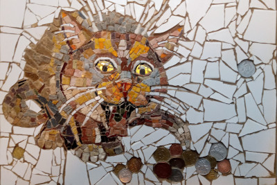 Galleri Vita Rum: Jelena Lilija Kimsdotter Vänts, Mosaik (22/4-27/5